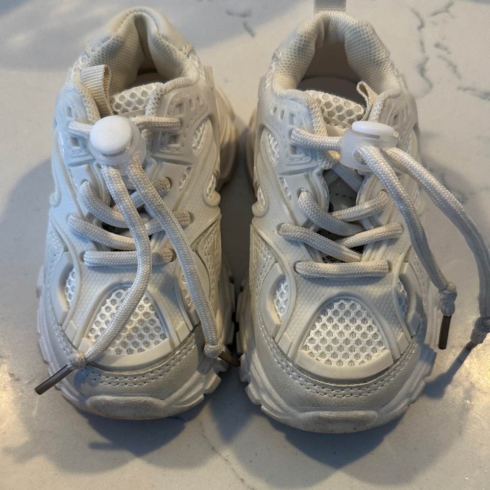 Kids White Athletic Shoes
